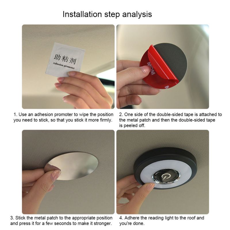 Wireless Interior Reading Lamp